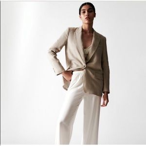 Zara linen blazer